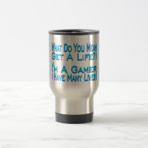 Many Lives Gamer Coffee Mug