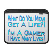 Many Lives Gamer MacBook Air Sleeve