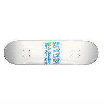 Many Lives Gamer Skate Deck