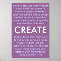 Many ways to create posters