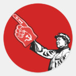 Mao - Communism is #1 Round Sticker