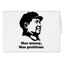 Mao Problems Greeting Cards