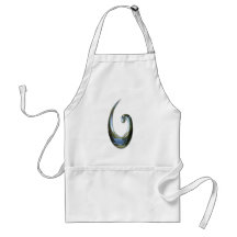 Maori Fish Hook - Chrome Aprons
