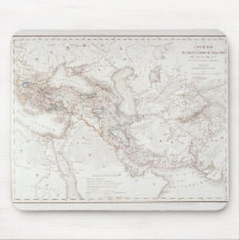 Map of Alexander the Greats Empire Mouse Mat