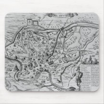 Map of Ancient Rome Mouse Pads
