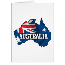 Map Of Australia Cards