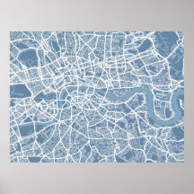 Map of London Map Print