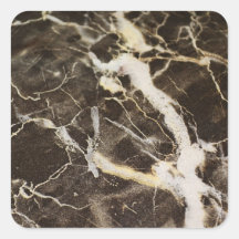 Marbled-Abstract Expressionism Square Stickers