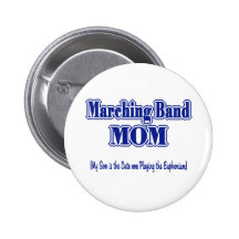 Marching Band Mum Pin