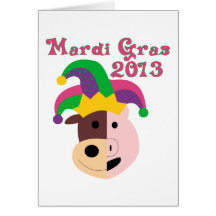 Mardi Gras 2013 Tees & Memorabilia Card