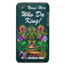 Mardi Gras D. J. Dragon King View Hints please Barely There iPod Covers