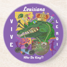 Mardi Gras Party Theme  Please View Notes Drink Coasters
