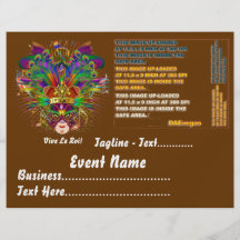 Mardi Gras Party Theme  Please View Notes Custom Flyer