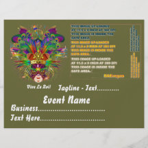 Mardi Gras Party Theme  Please View Notes Flyer