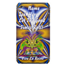 Mardi Gras Queen View Notes Please iPod Touch Cases