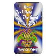 Mardi Gras Queen View Notes Please Barely There iPod Cases