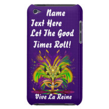 Mardi Gras Queen View Notes Please iPod Touch Cases