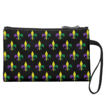 Mardi Gras Wristlet