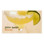Margarita Bartender Business Card