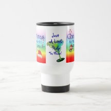 Margarita Christmas Travel Mug
