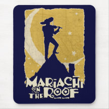 Mariachi on the Roof Mousemat