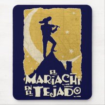Mariachi on the Roof Mousemat
