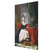 Marie-Antoinette  1788 Canvas Prints