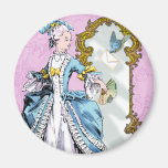 Marie Antoinette and Bluebird Magnets