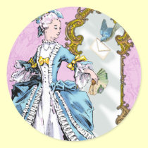 Marie Antoinette and Bluebird stickers