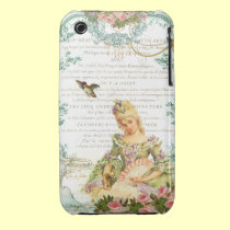 Marie Antoinette and Sparrow French Script casemate cases