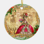 Marie Antoinette at Versailles Christmas Ornament