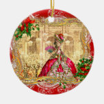 Marie Antoinette at Versailles Christmas Ornament