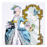 Marie Antoinette Bluebird & Mirror Invites