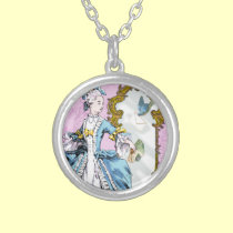 Marie Antoinette & Bluebird necklaces