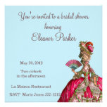 Marie Antoinette Bridal Shower Invitation