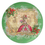 Marie Antoinette Christmas party at Versailles Dinner Plates