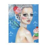 Marie Antoinette Cupcake Queen let them eat cupcak Gallery Wrapped Canvas