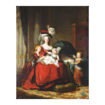 Marie-Antoinette de Lorraine-Habsbourg Gallery Wrap Canvas