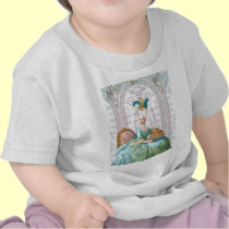 Marie Antoinette in Aqua t-shirts