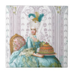 Marie Antoinette in Aqua Tile