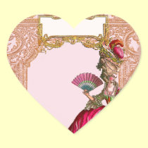 Marie Antoinette in Hot Pink stickers