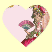 Marie Antoinette in Hot Pink stickers
