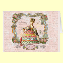 Marie Antoinette in Pink cards