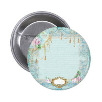 Marie Antoinette Lace Pink Roses buttons