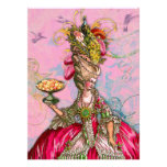 Marie Antoinette Let them Eat Cake Custom Invites