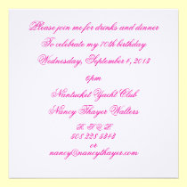 Marie Antoinette Let them Eat Cake invitations