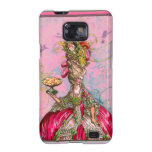 Marie Antoinette Peacock n Cakes Samsung Galaxy SII Case