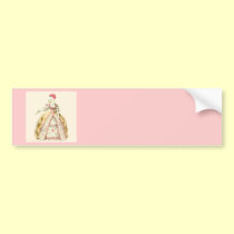Marie Antoinette Poodle bumper stickers