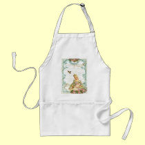 Marie Antoinette & Sparrow aprons