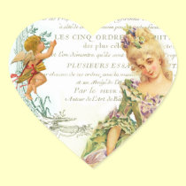 Marie Antoinette & Sparrow stickers